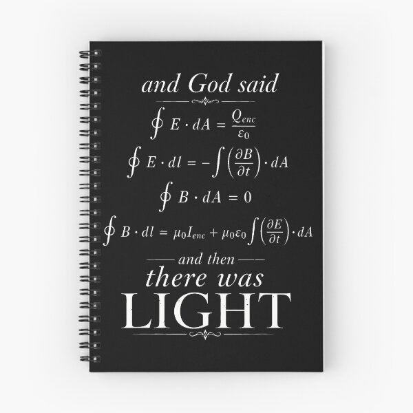 Item preview, Maxwells Equations And God Said Let There Be Light Physics designed and sold by Fereskabilon.