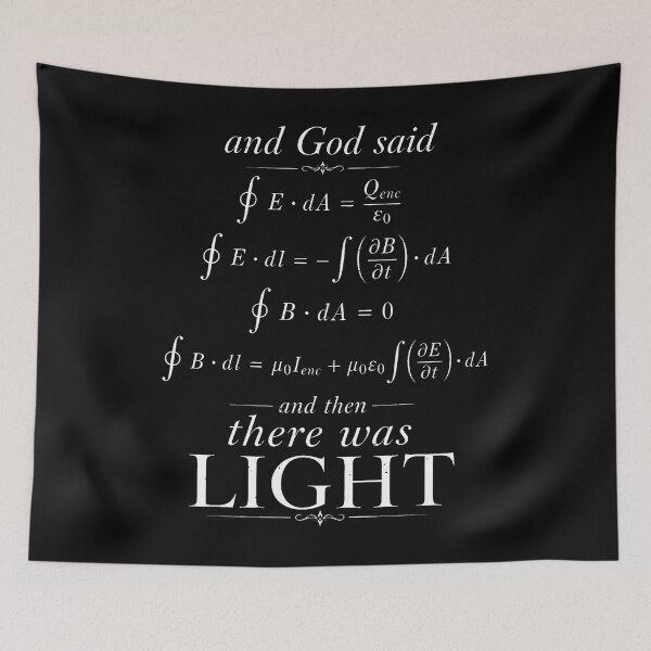 Item preview, Maxwells Equations And God Said Let There Be Light Physics designed and sold by Fereskabilon.