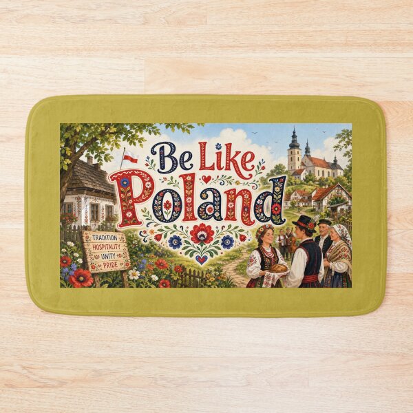 Item preview, Be Like Poland designed and sold by ArtCraftLab.