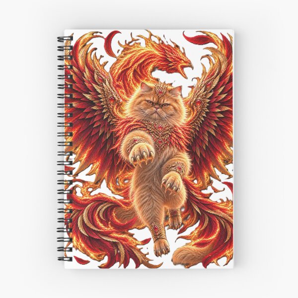 Item preview, Majestic Phoenix Cat Warrior designed and sold by tanaphon2333.