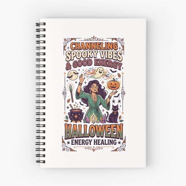 Item preview, Channeling, spooky vibes & good energy - Halloween for energy healers designed and sold by ParadoxParadox.