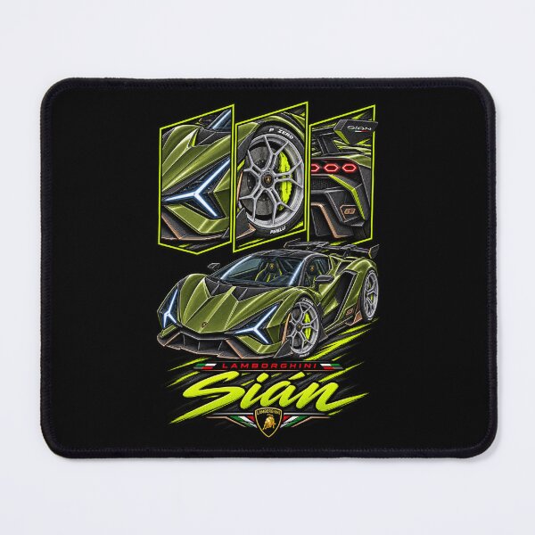 Item preview, Sian FKP 37 Neon Green Supercar designed and sold by Gabriela Mihai.