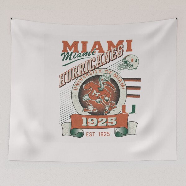 Item preview, Miami Hurricanes designed and sold by FaunaCanvas.