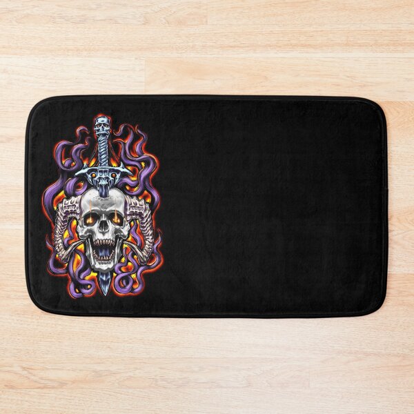 Item preview, Demon Skull Sword Darkart Drawing designed and sold by Shawnsonartshop.