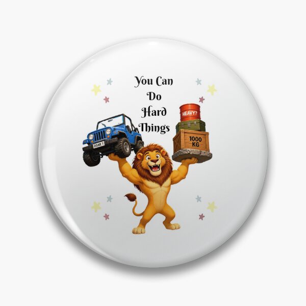 Item preview,  You Can Do Hard Things Funny art designed and sold by FlowerSeller1.
