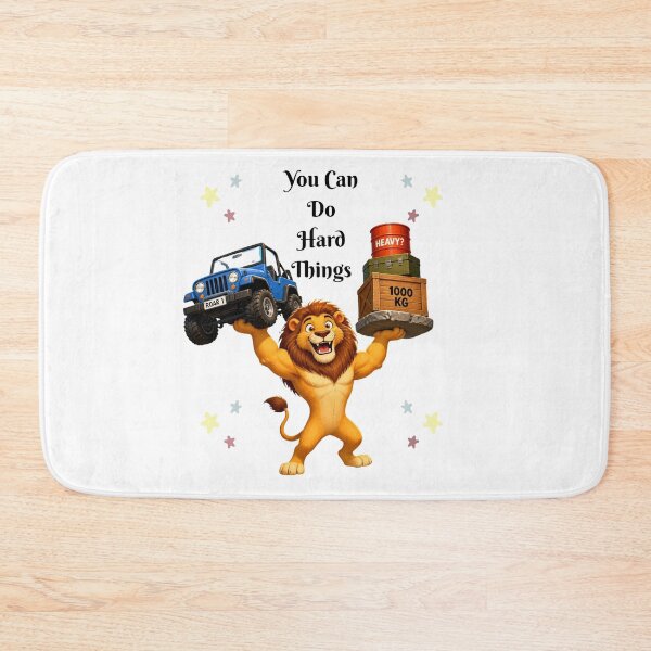 Item preview,  You Can Do Hard Things Funny art designed and sold by FlowerSeller1.