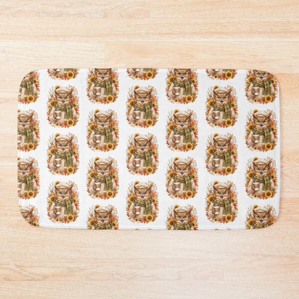 Item preview, Cozy Brew Owl designed and sold by Tiffany Roy.