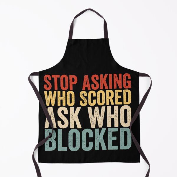 Item preview, Stop Asking Who Scored Ask Who Blocked Funny Volleyball Defense Player Humor designed and sold by 76Valeria.
