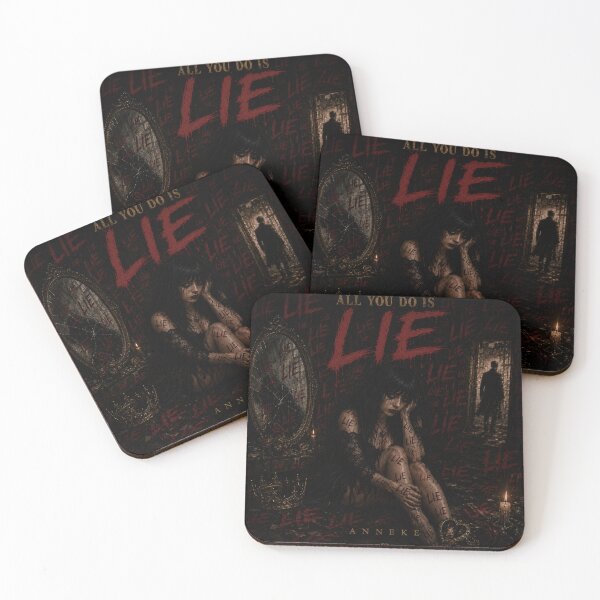 Item preview, All You Do Is Lie Gothic Art designed and sold by AnnekeJordaan.