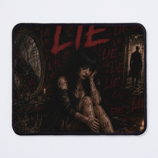 Item preview, All You Do Is Lie Gothic Art designed and sold by AnnekeJordaan.