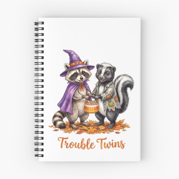 Item preview, Trouble Twins Skunk designed and sold by Roy & Tiffany.