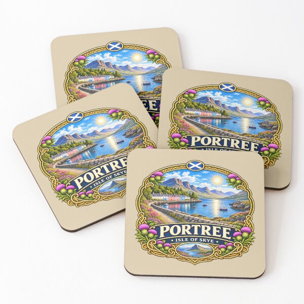Item preview, Portree, Isle of Skye, Scotland designed and sold by Myra365Art.