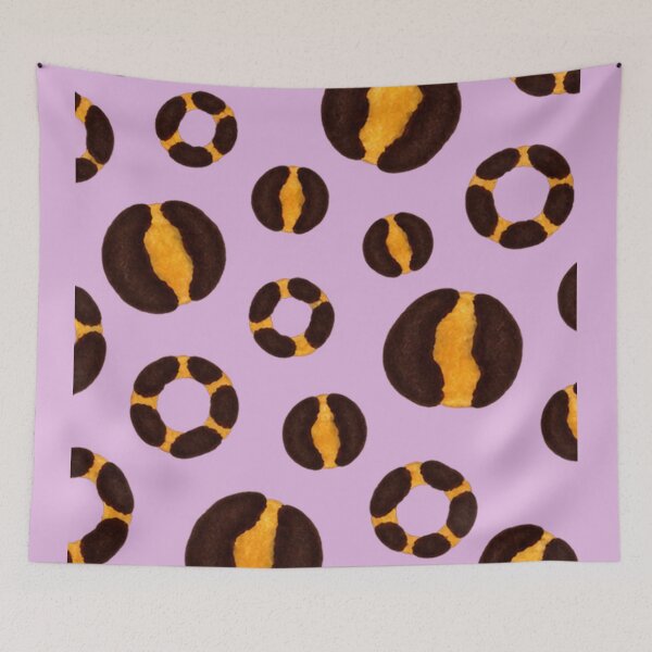 Item preview, Golden Leopard Circles PNG – Wild Fashion Pattern designed and sold by annenambiro.