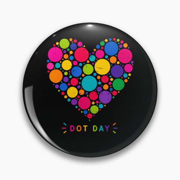 Item preview, Happy Dot Day Heart Colorful Polka Dot designed and sold by Fereskabilon.