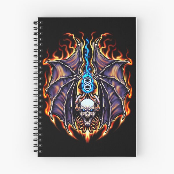 Item preview, Demon Skull Bat Darkart Drawing designed and sold by Shawnsonartshop.