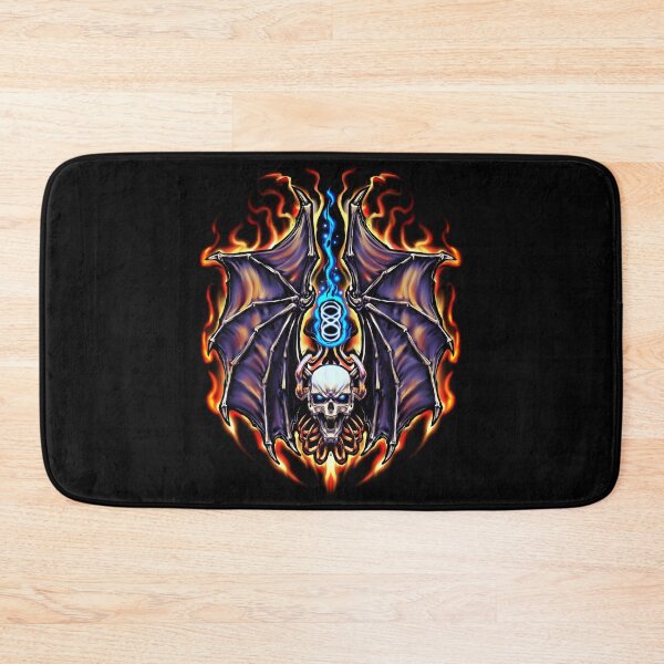 Item preview, Demon Skull Bat Darkart Drawing designed and sold by Shawnsonartshop.