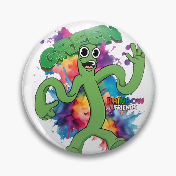 Item preview, Vibrant Green Rainbow Pal Design | ⭐⭐⭐⭐⭐ designed and sold by tuffcookiet.