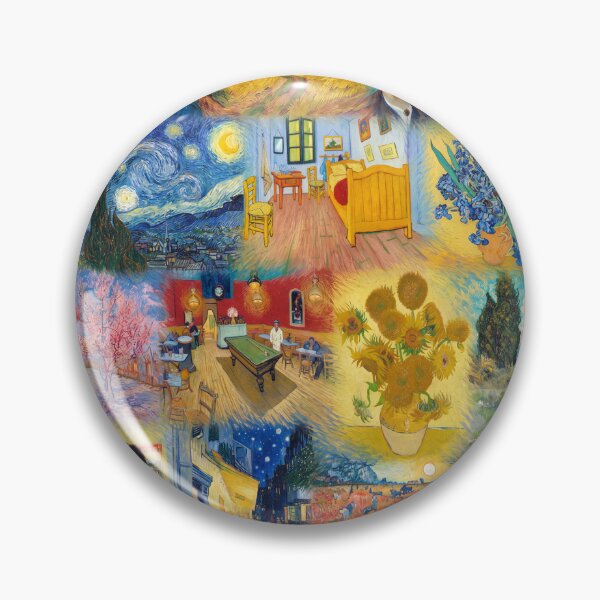 Item preview, Vincent Van Gogh Collection: Collected Paintings Collage designed and sold by Mr Mustard Prints.