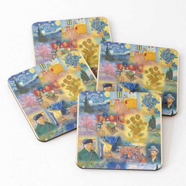 Item preview, Vincent Van Gogh Collection: Collected Paintings Collage designed and sold by Mr Mustard Prints.