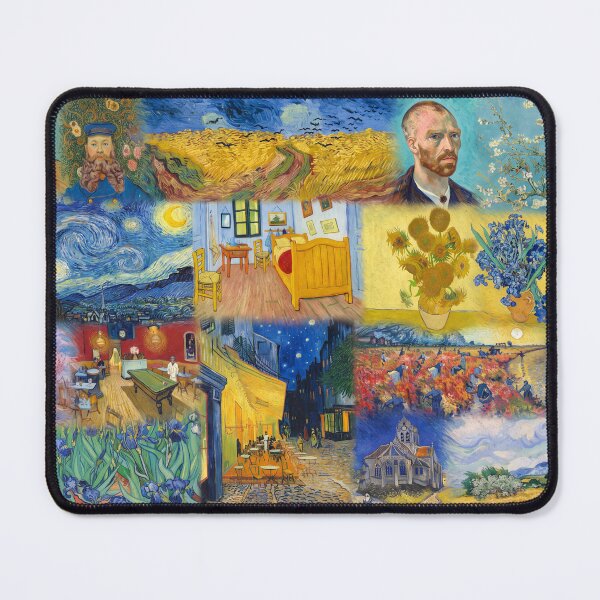 Item preview, Vincent Van Gogh Collection: Collected Paintings Collage designed and sold by Mr Mustard Prints.