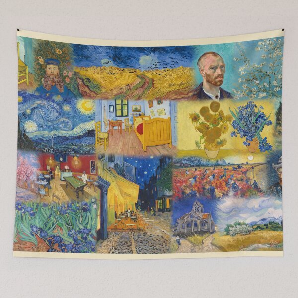 Item preview, Colección Vincent Van Gogh: Collage de pinturas recopiladas designed and sold by Mr Mustard Prints.
