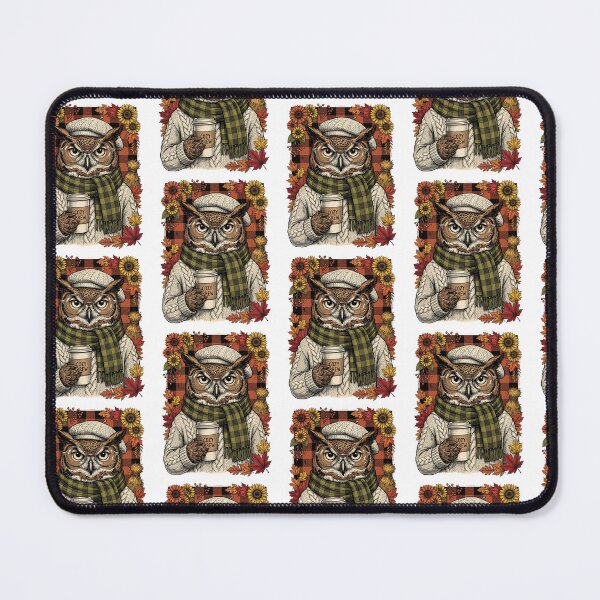 Item preview, Plaid Plaid Owl designed and sold by Tiffany Roy.