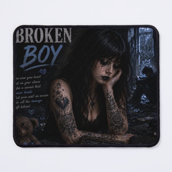 Item preview, Broken Boy Dark Gothic Emotional Art designed and sold by AnnekeJordaan.