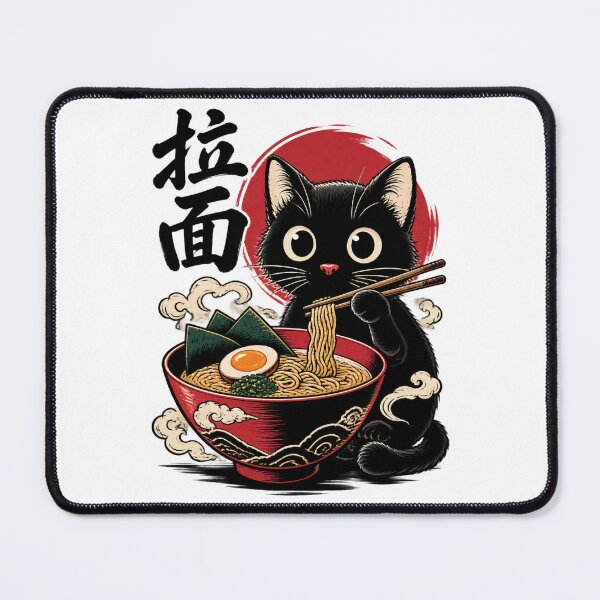Item preview, Cat Ramen Japanese Funny Graphic Tees Kawaii Cat Anime Gifts | Best Buy designed and sold by MayGuy.