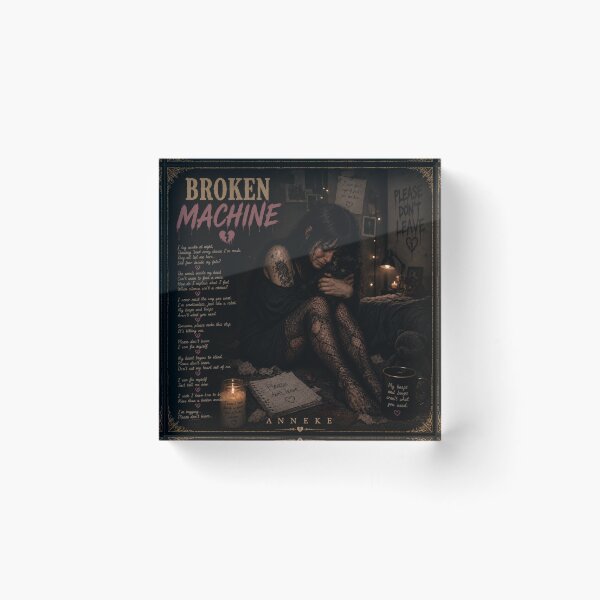 Item preview, Broken Machine Dark Gothic Emotional Art designed and sold by AnnekeJordaan.