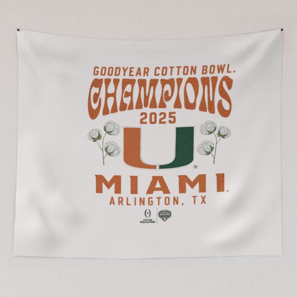 Item preview, Miami Hurricanes designed and sold by FaunaCanvas.