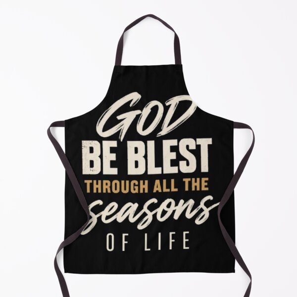Item preview, May God Be Blest Through All The Seasons Of Life - Faith Inspirational T-Shirt Design designed and sold by Obiechefu.