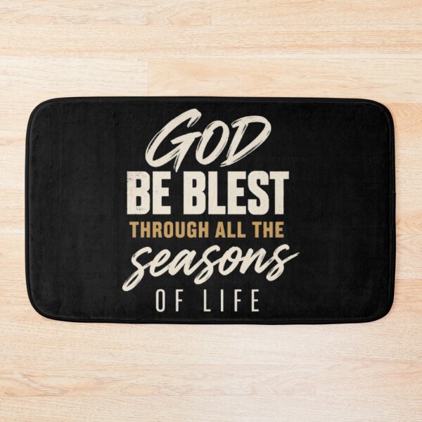 Item preview, May God Be Blest Through All The Seasons Of Life - Faith Inspirational T-Shirt Design designed and sold by Obiechefu.