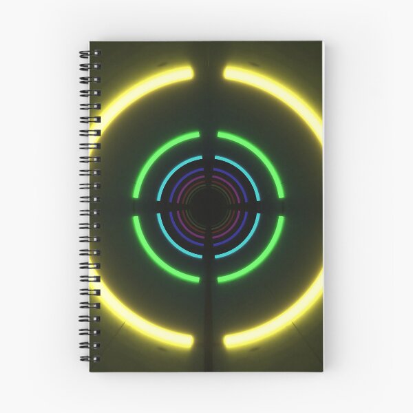 Item preview, Circular Tunnel & Multicolor Neons - Yellow designed and sold by Electric Shock!! Design.