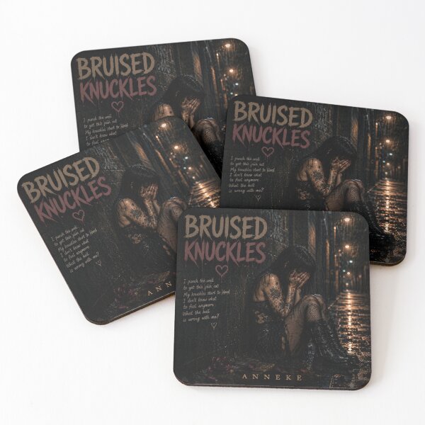 Item preview, Bruised Knuckles Dark Gothic Emotional Art designed and sold by AnnekeJordaan.