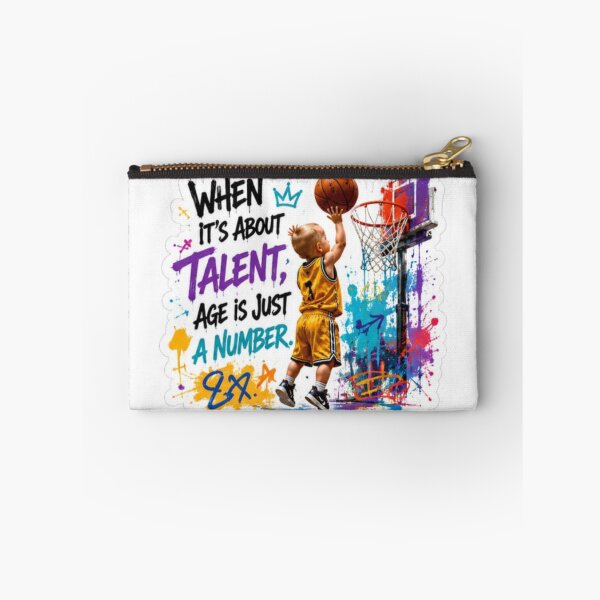 Item preview, When It's About Talent Age Is Just A Number Basketball Sticker designed and sold by Scro-Ciob-Shop.