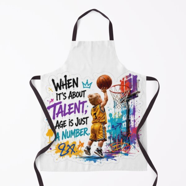 Item preview, When It's About Talent Age Is Just A Number Basketball Sticker designed and sold by Scro-Ciob-Shop.