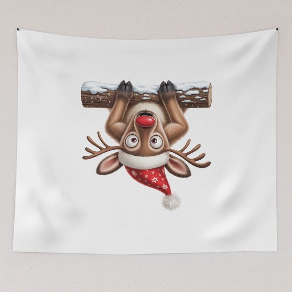 Item preview, Rudolph Hanging Upside Down designed and sold by jkrphoto.