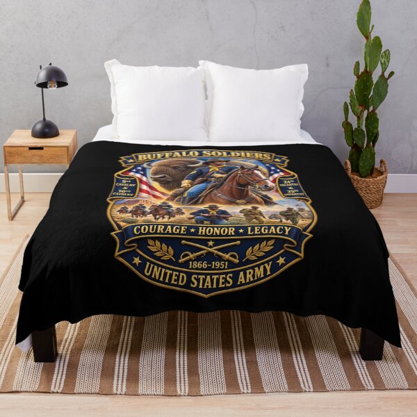 Item preview, Overall Buffalo Soldiers Tribute - 3D - Enhanced designed and sold by Military Insignia Products.