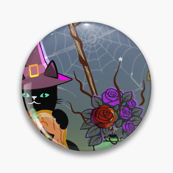 Item preview, Witchy Cat Pumpkin Altar designed and sold by catnbloom.