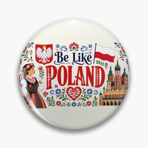 Item preview, Be Like Poland designed and sold by ArtCraftLab.
