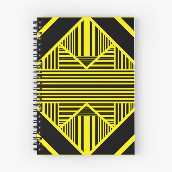 Item preview, Triangle stripes 2 in Yellow and Black designed and sold by LAEC-Shop.