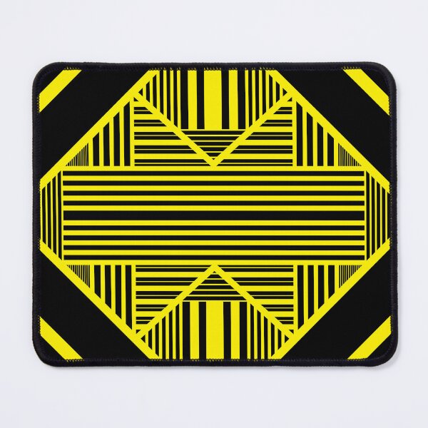 Item preview, Triangle stripes 2 in Yellow and Black designed and sold by LAEC-Shop.