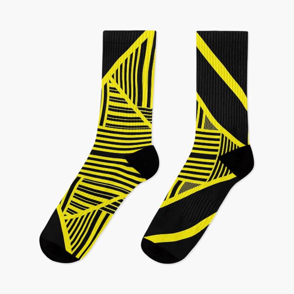 Item preview, Triangle stripes 2 in Yellow and Black designed and sold by LAEC-Shop.