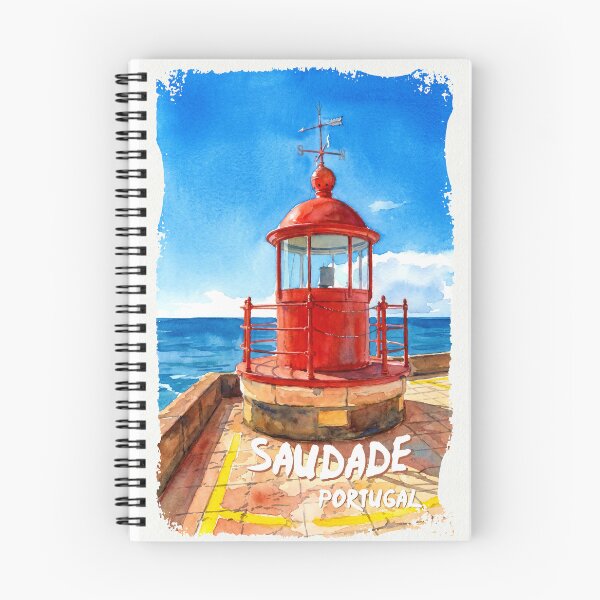 Item preview, Saudade Portugal – Aesthetic Watercolor Travel Design designed and sold by HappyLuckyJoy.