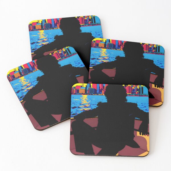 Item preview, Retro Silhouette City Sunset Pop Art designed and sold by Daniela`s shop.