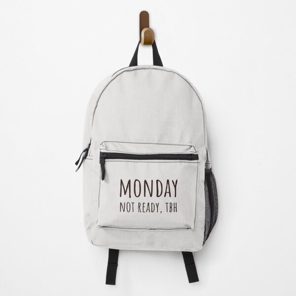 Item preview, Monday Not Ready Tbh Neurodivergent Social Anxiety designed and sold by Notty DOT.
