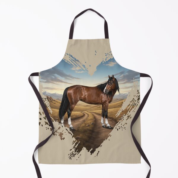 Item preview, An Adaev horse, Kazakhstan, and a heart designed and sold by Cheval-de-coeur.