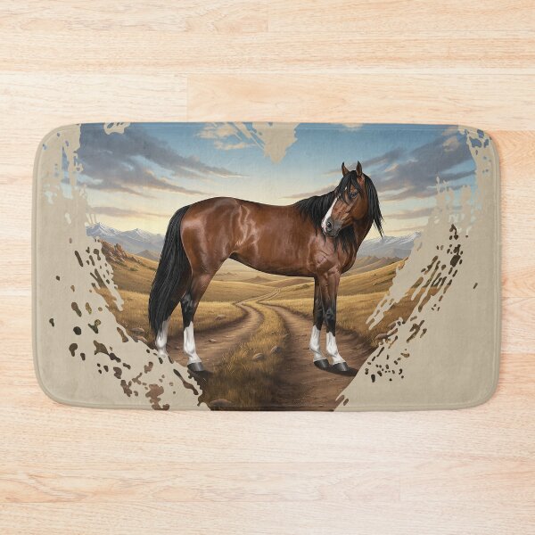Item preview, An Adaev horse, Kazakhstan, and a heart designed and sold by Cheval-de-coeur.
