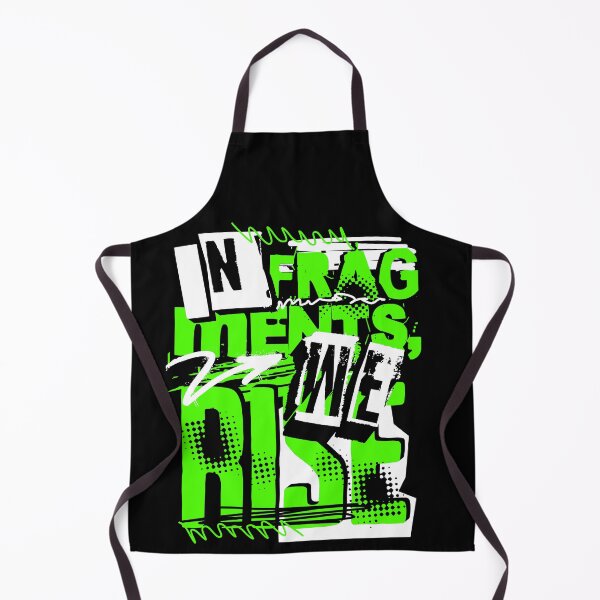 Item preview, In Fragments We Rise Abstract Streetwear, Grunge Aesthetic Quote designed and sold by vec4u.