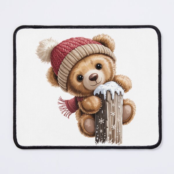 Item preview, Adorable Bear in Winter Hat designed and sold by jkrphoto.
